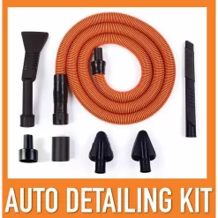 RIDGID WD5500B 5 Gal. 5.0 Peak HP Portable Wall-Mountable Wet/Dry Shop Vacuum with LED Lighted Car Nozzle and Premium Car Cleaning Kit