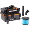 RIDGID HD0318 3 Gallon 18-Volt Cordless Handheld NXT Wet/Dry Shop Vacuum (Tool Only) with Filter, Expandable Hose and Accessories