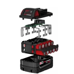 Milwaukee 48-11-1850 M18 18-Volt 5.0 Ah Lithium-Ion XC Extended Capacity Battery Pack