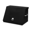 Montezuma LA400B 31 in. W x 20 in. D Portable Triangle Top Tool Chest for Sockets, Wrenches and Screwdrivers in Black Powder Coat