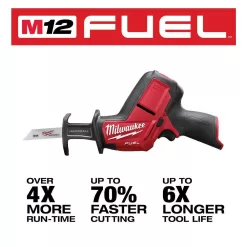 Milwaukee 3497-22-2520-20 M12 FUEL 12-Volt Lithium-Ion Brushless Cordless Hammer Drill and Impact Driver Combo Kit (2-Tool) with HACKZALL