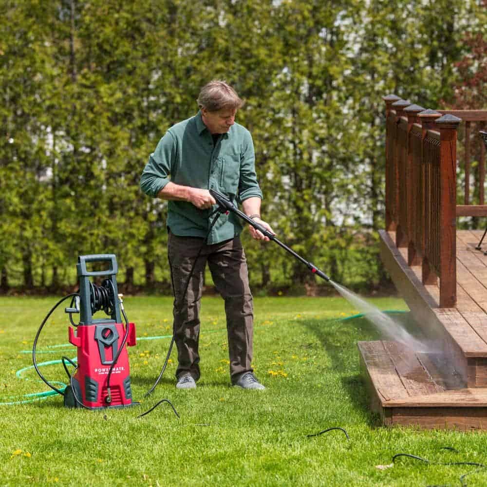 Powermate 8886 2100 PSI 1.35 GPM Electric Pressure Washer