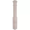 EVERMARK 4091X-055-HD00L Stair Parts 4091 55 in. x 6-1/4 in. Primed White Hollow Core Box Newel Post