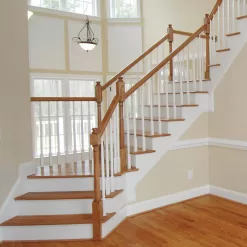 EVERMARK 6010R-ESR-1600L Stair Parts 6010 16 ft. Unfinished Red Oak Handrail