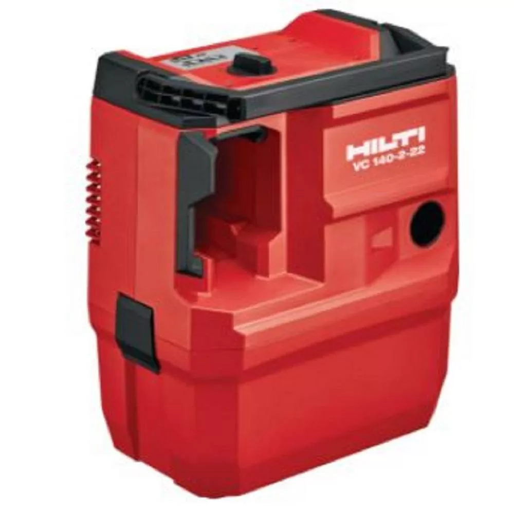 Hilti 2254438 22-Volt NURON Li-Ion Cordless VC140 CFM 2 Gal 2.47 PSI Dust Vacuum w/Hose, Filter and Fleece Bag (Battery Not Included)