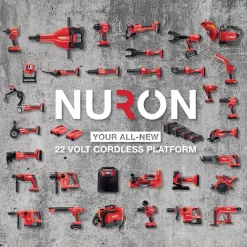 Hilti 2254438 22-Volt NURON Li-Ion Cordless VC140 CFM 2 Gal 2.47 PSI Dust Vacuum w/Hose, Filter and Fleece Bag (Battery Not Included)