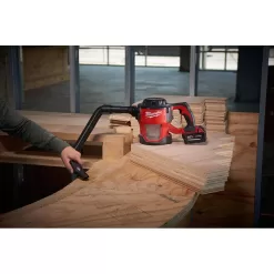 Milwaukee 0882-20-48-59-1850 M18 18-Volt Lithium-Ion Cordless Compact Vacuum w/ (1) 5.0Ah Battery and Charger