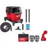 Milwaukee 0910-20-49-90-2020 M18 FUEL 6 Gal. Cordless Wet/Dry Shop Vacuum w/Filter, Hose and AIR-TIP 1-1/4 in. - 2-1/2 in. Swiveling Palm Brush Tool