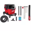 Milwaukee 0910-20-49-90-2037 M18 FUEL 6 Gal. Cordless Wet/Dry Shop Vac W/Filter, Hose and AIR-TIP 1-1/4 in. - 2-1/2 in. Micro Hose Attachment
