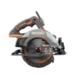 RIDGID R8654B-AC840040 18V Brushless Cordless 7-1/4 in. Circular Saw with 18V 4.0 Ah MAX Output Lithium-Ion Battery