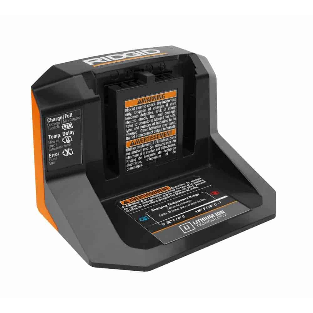 RIDGID R8655KN 18V Cordless 6-1/2 in. Circular Saw Kit with (1) 4.0 Ah Battery and Charger