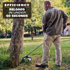 RIDGID R019001-R9272 18V Brushless Cordless String Trimmer, Leaf Blower, Drill/Driver and Impact Driver with (3) Batteries and (2) Chargers