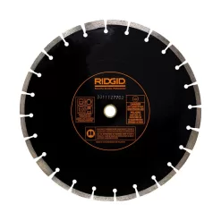 RIDGID HD-CC14X 14 in. Dual-Purpose Walk-Behind Saw Diamond Blade
