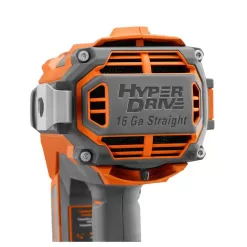 RIDGID 1003557539 18V Brushless Cordless HYPERDRIVE 16-Gauge 2-1/2