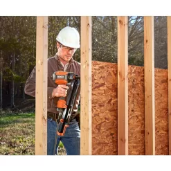RIDGID 1001834142 Pneumatic 21-Degree 3-1/2 in. Round Head Framing Nailer