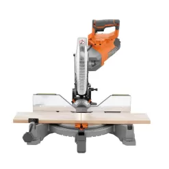 RIDGID R4113-AC9946 15 Amp Corded 10 in. Dual Bevel Miter Saw with LED Cut Line Indicator and Universal Mobile Miter Saw Stand
