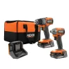 RIDGID R97801 18V SubCompact Brushless 2-Tool Combo Kit
