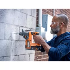 RIDGID R86712B 18V Brushless Cordless 1 in. SDS-Plus Rotary Hammer (Tool Only)