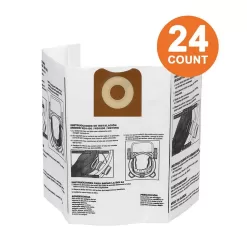 RIDGID VF3502C High-Efficiency Size A Dust Collection Bags for 12 to 16 Gallon RIDGID Wet/Dry Shop Vacuums (24-Pack)