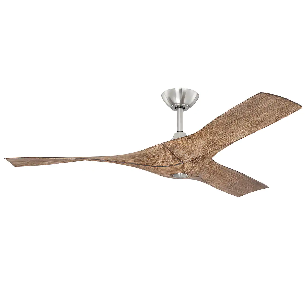 Home Decorators Collection 1004292316 Wesley 52 in. Indoor/Outdoor Brushed Nickel DC Motor Ceiling Fan with Remote Control