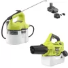 RYOBI P2810-P2805BTL ONE+ 18V Cordless Battery 1 Gal. Chemical Sprayer and Cordless Fogger/Mister (2-Tool) with 1.3 Ah Battery and Charger