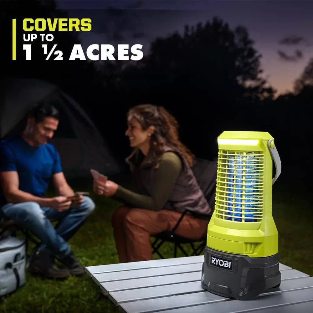 RYOBI P28140-BZ ONE+ 18-Volt Cordless Battery 0.5L Compact Sprayer and Cordless Bug Zapper (Tool Only)