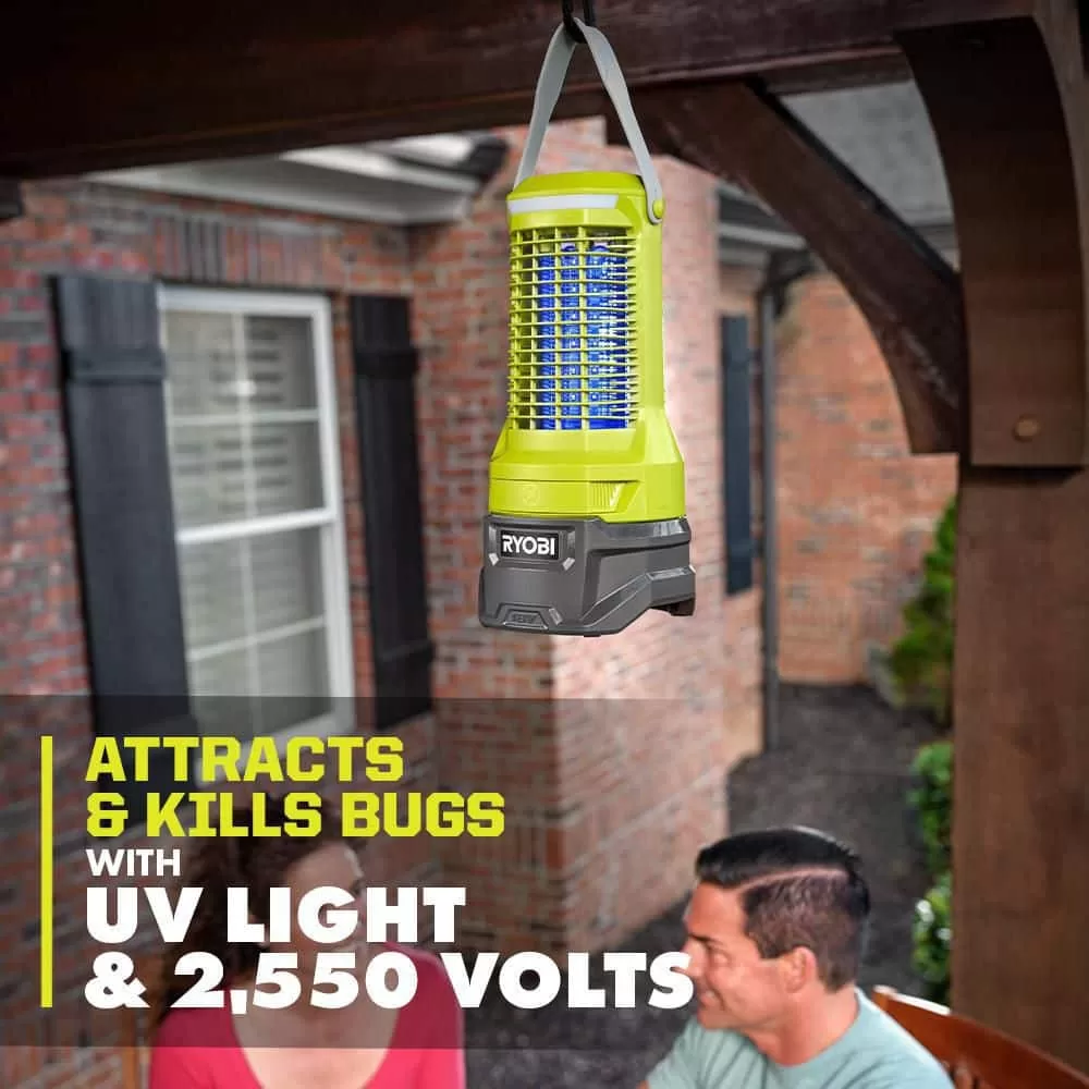 RYOBI P28140-BZ ONE+ 18-Volt Cordless Battery 0.5L Compact Sprayer and Cordless Bug Zapper (Tool Only)