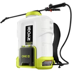RYOBI P2860 ONE+ 18V Cordless Battery 4 Gal. Backpack Chemical Sprayer with 2.0 Ah Battery and Charger