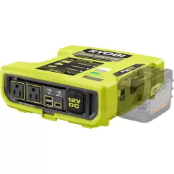 RYOBI ONE+ 18V 800-Watt Max 12V Automotive Power Inverter with Dual USB Ports