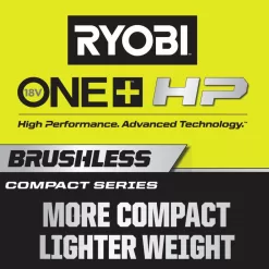 RYOBI PSBCS01K1 ONE+ HP 18V Brushless Cordless Compact 6-1/2 in. Circular Saw Kit with 4.0 Ah HIGH PERFORMANCE Battery and Charger