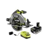RYOBI PBLCS300K1 ONE+ HP 18V Brushless Cordless 7-1/4 in. Circular Saw Kit with 4.0 Ah HIGH PERFORMANCE Battery and Charger