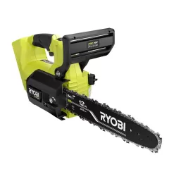 RYOBI RY40509BTL 40V HP Brushless 12 in. Top Handle Cordless Battery Chainsaw (Tool Only)