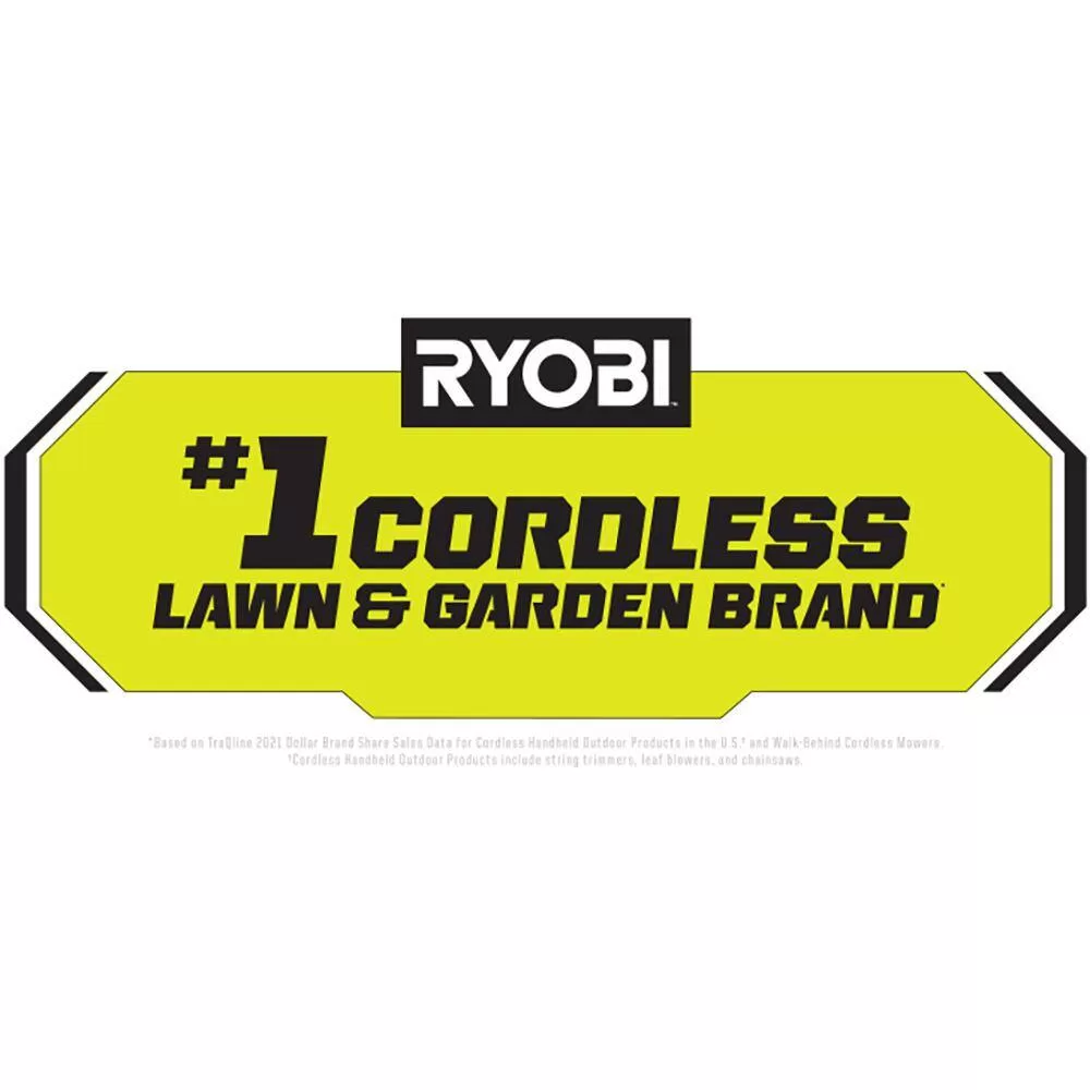 RYOBI P2690 ONE+ 18V 22 in. Lithium-Ion Cordless Hedge Trimmer with 2.0 Ah Battery and Charger