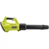 RYOBI ONE+ HP 18V Brushless Whisper Series 130 MPH 450 CFM Cordless Battery Leaf Blower (Tool Only)