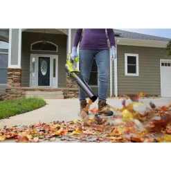 RYOBI P21081BTL ONE+ 18V 100 MPH 280 CFM Cordless Battery Variable-Speed Jet Fan Leaf Blower (Tool Only)