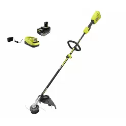 RYOBI P20220 ONE+ HP 18V Brushless 15 in. Attachment Capable String Trimmer with 6.0 Ah Battery and Charger