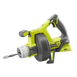 RYOBI P4002-PSK005 ONE+ 18V Hybrid Drain Auger and 2.0 Ah Compact Battery and Charger Starter Kit