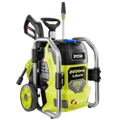RYOBI RY142022-SC 2000 PSI 1.2 GPM Cold Water Electric Pressure Washer with Surface Cleaner