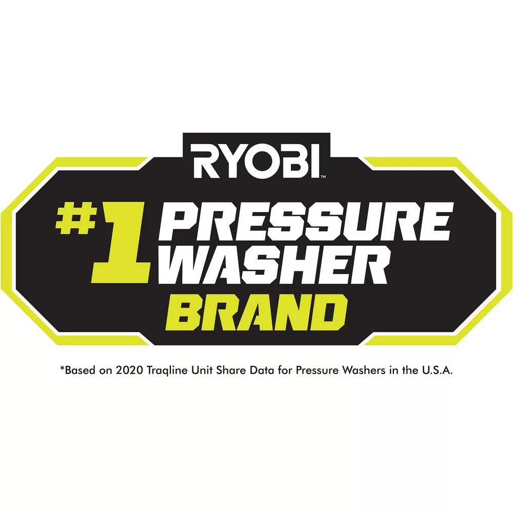RYOBI RY142300-SC 2300 PSI 1.2 GPM High Performance Corded Electric Pressure Washer with 12 in. Surface Cleaner