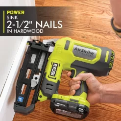 RYOBI P326 ONE+ 18V 16-Gauge Cordless AirStrike Finish Nailer (Tool Only)