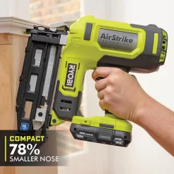 RYOBI P326 ONE+ 18V 16-Gauge Cordless AirStrike Finish Nailer (Tool Only)