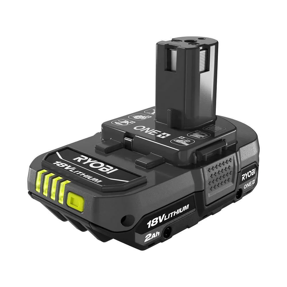 RYOBI P4500K ONE+ 18V Cordless Telescoping Power Scrubber Kit with 2.0 Ah Battery and Charger