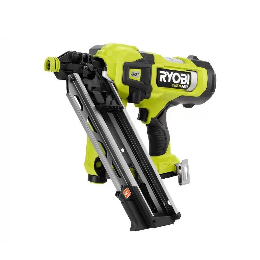 RYOBI PBL350B ONE+ HP 18V Brushless Cordless AirStrike 30° Framing Nailer (Tool Only)