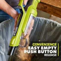 RYOBI PCL700K ONE+ 18V Cordless Hand Vacuum with Powered Brush Kit with 2.0 Ah Battery and Charger