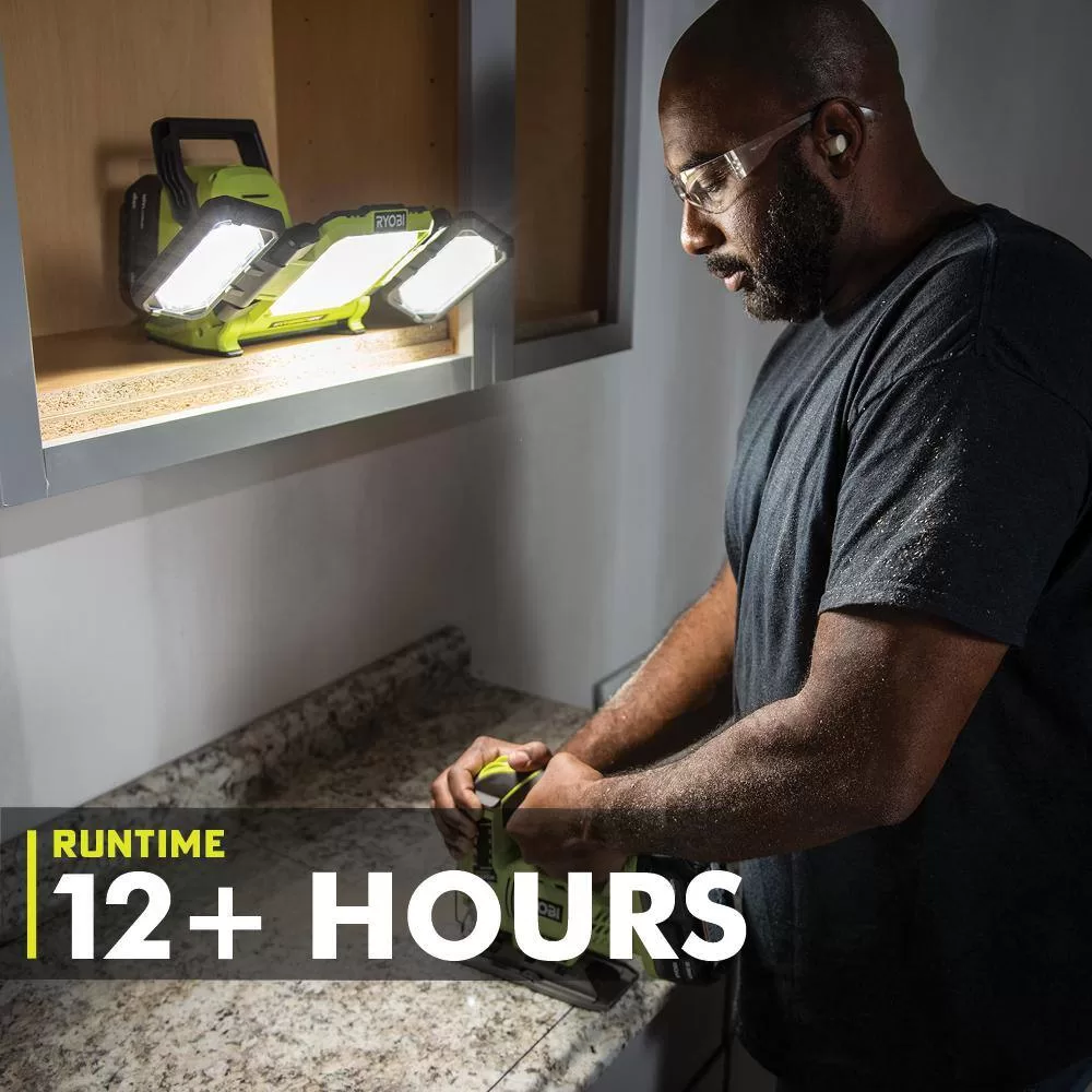 RYOBI PCL631B ONE+ 18V Cordless Hybrid LED Panel Light (Tool Only)