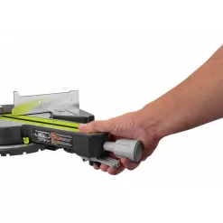 RYOBI PBT01B-PSK005 ONE+ 18V Cordless 7-1/4 in. Sliding Compound Miter Saw with 2.0 Ah Battery and Charger
