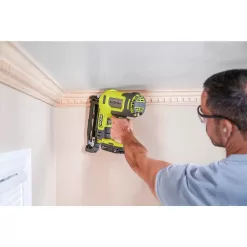 RYOBI 15 Amp Corded 12 in. Sliding Compound Miter Saw and ONE+ 18V 16-Gauge Cordless AirStrike Finish Nailer (Tool Only)