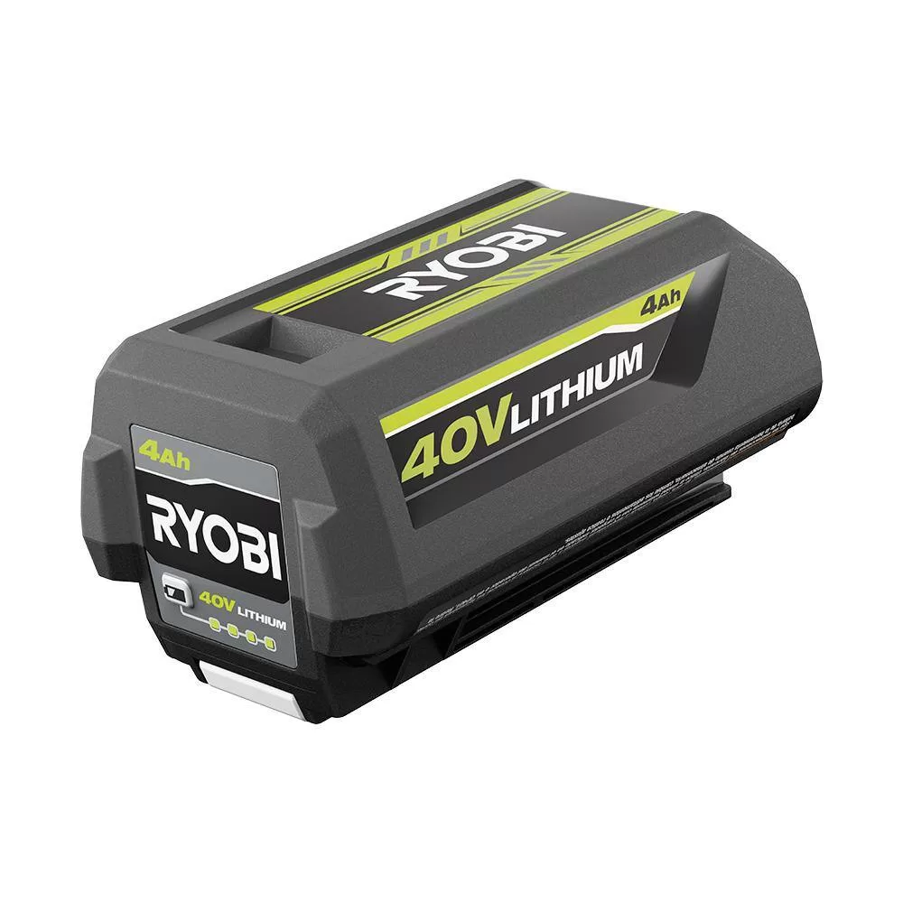 RYOBI OP40404-06VNM 40V Lithium-Ion 4.0 Ah Battery and Rapid Charger