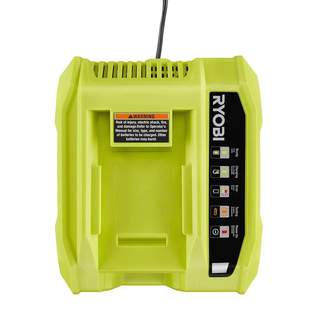 RYOBI OP40602-06 40V Lithium-Ion 6.0 Ah High Capacity Battery and Rapid Charger Kit
