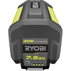 RYOBI OP40753-06VNM 40-Volt Lithium-Ion High Capacity 7.5 Ah Battery and Rapid Charger